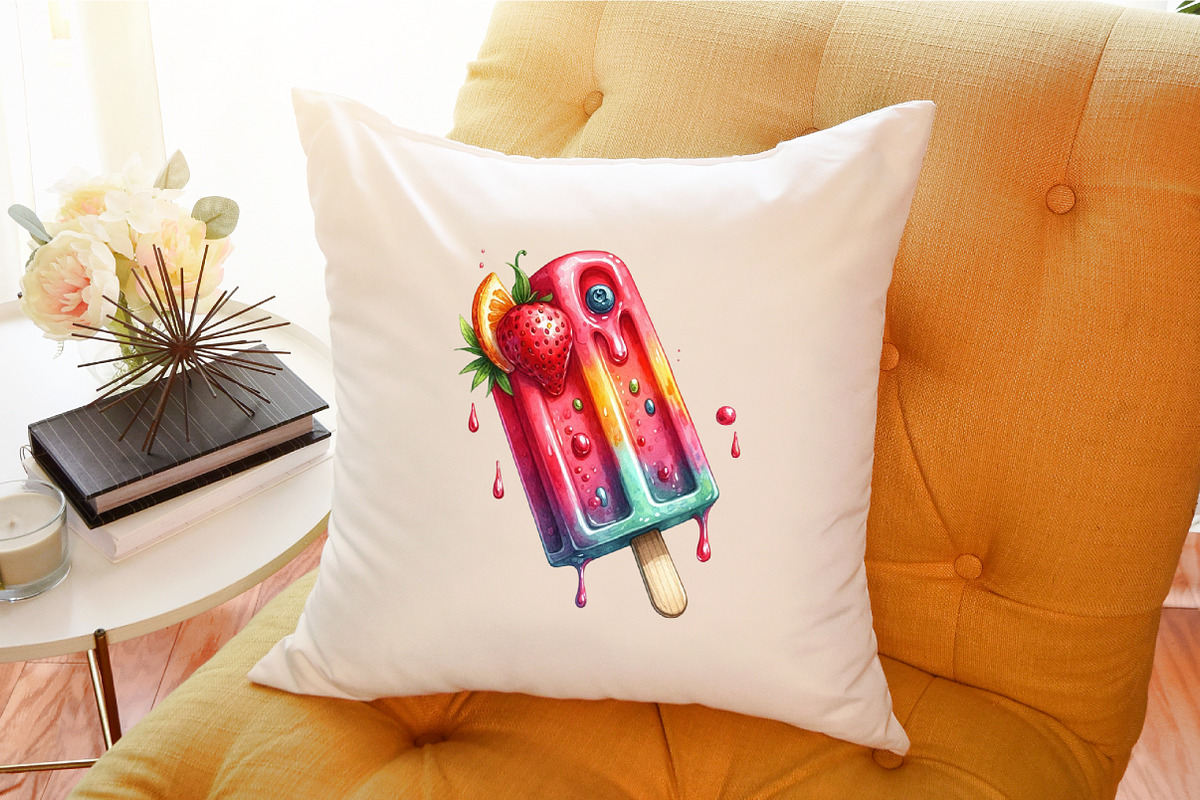 Watercolor Cozy Summer Clipart, an Illustration by Sublimation Artist (Photo 6 of 6)