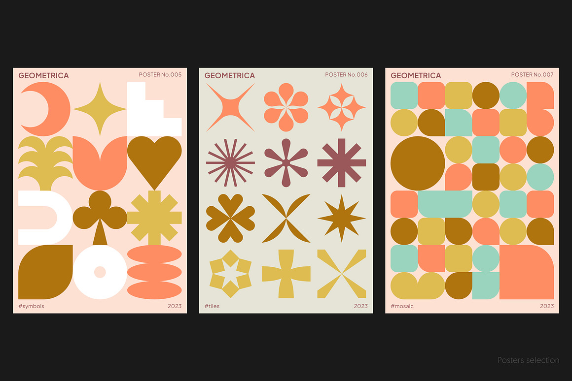 Geometrica Vol.1 – Vector Shape Kit, an Object Graphic by Léo Alexandre (Photo 9 of 16)