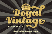 Royal Vintage - Bold Retro Font