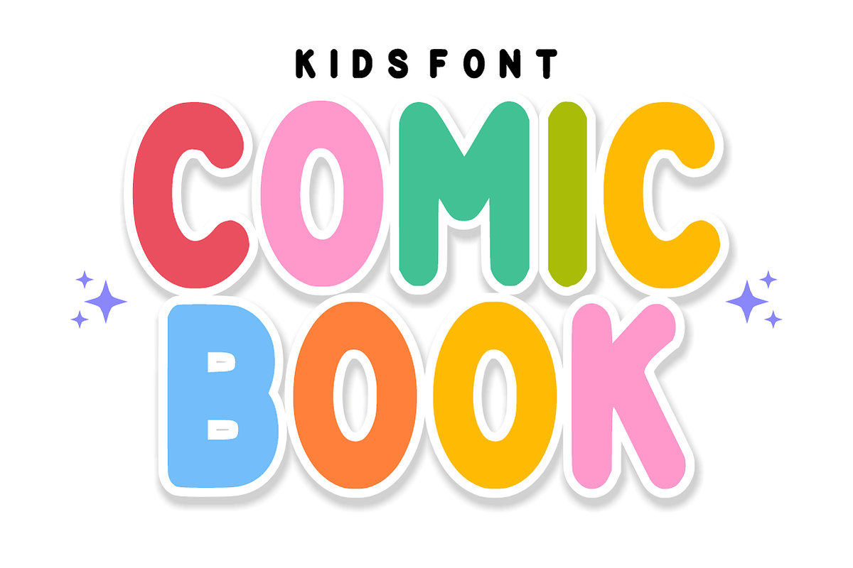 School Days – Playful Display Font, a Sans Serif Font by KiddoGlyphs Studio (Photo 3 of 5)