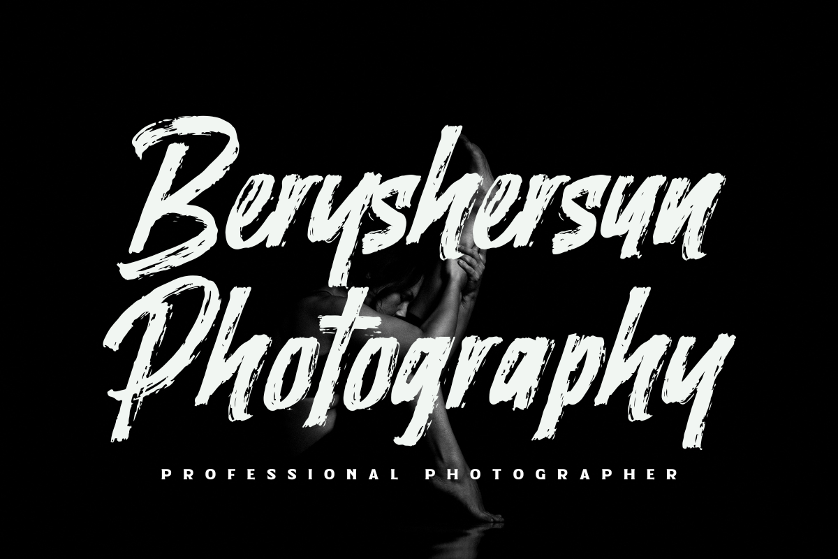 Predator Brushed – Brush Font, a Handwritten Font by Fikryal Studio (Photo 2 of 15)