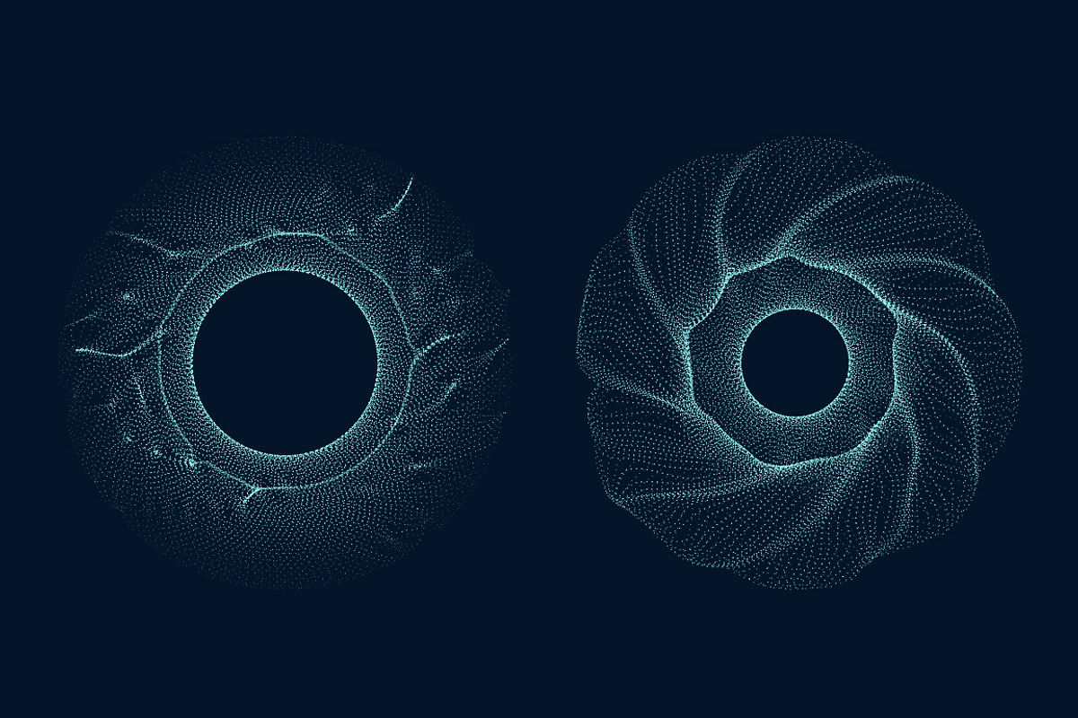 Dynamic particles background, an Object Graphic by alekseiderin (Photo 2 of 3)