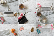 Marble Desk - 45 Stock Image Bundle, a Background Graphic by Graceful Market (Thumbnail 2 of 3)