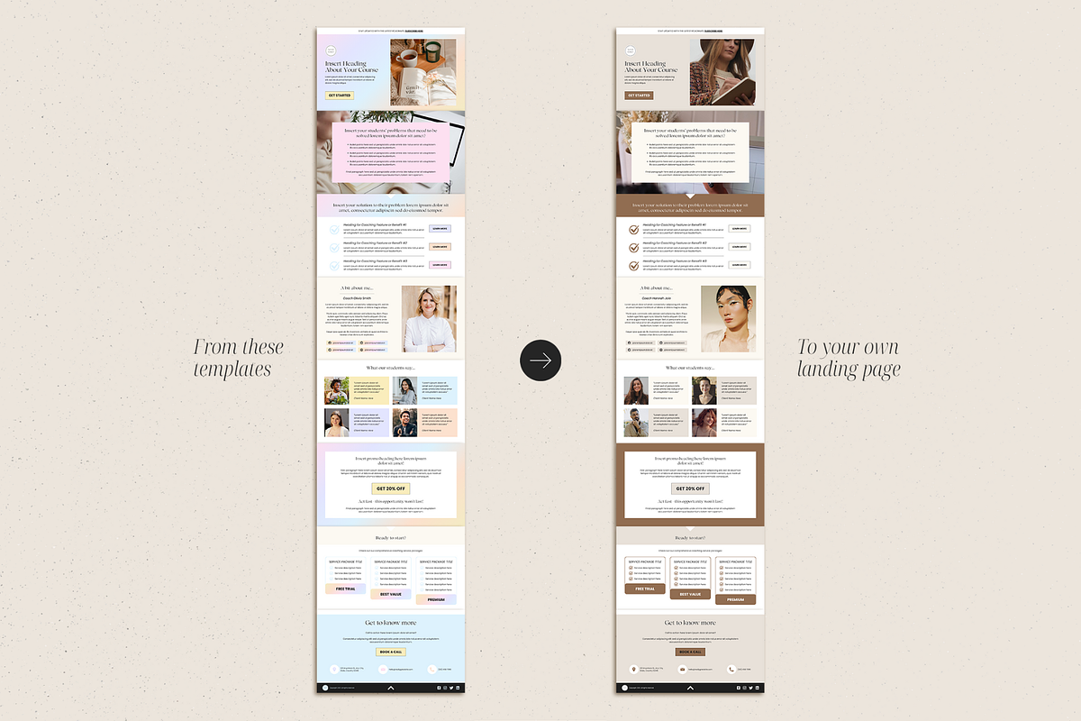 IRIS Course Creator Landing Page, a Landing Page Template by Creatif Foundry (Photo 6 of 7)