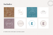 Eva Logo Canva Template, a Branding & Logo Template by The Canva Template Shop (Thumbnail 3 of 4)