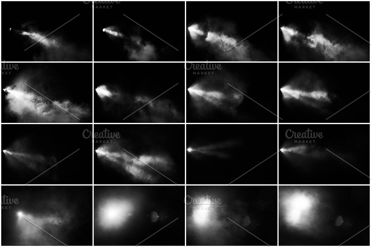 Light with smoke overlays, an Object Graphic by ArtuscoDesign (Photo 3 of 3)