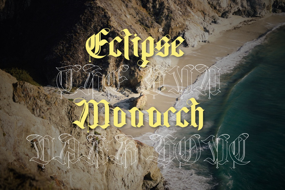 Despacio – Medieval Blackletter Font, a Blackletter Font by Dhabee (Photo 16 of 16)