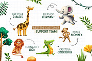 Jungle Paradise Font, a Font by Lollipop Hand Drawn (Thumbnail 3 of 7)