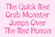 CS Damaris Stamp, a Sans Serif Font by Craft Supply Co. (Thumbnail 3 of 8)