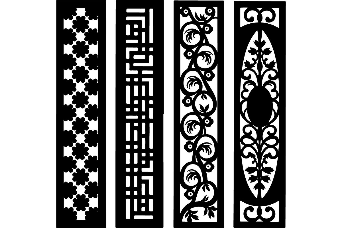 Geometric Pattern Panel Set, an Object Graphic by abu67222 (Photo 9 of 13)