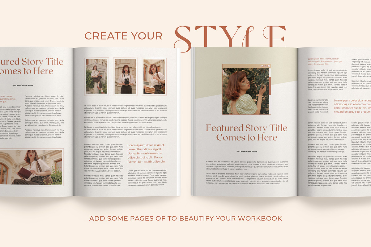 Course Workbook Template – Canva, a Marketing Template by Eesome Design Studio (Photo 15 of 23)