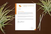 Resume + Cover Letter Template, a Resume Template by Hues of Hodges (Thumbnail 2 of 4)