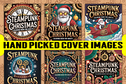 Steampunk Christmas Coloring Book, a Seasonal Illustration by Ink Gallery (Thumbnail 3 of 5)
