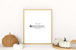 Frame Mockup Kitchen, a Poster Template by Mockup Shop