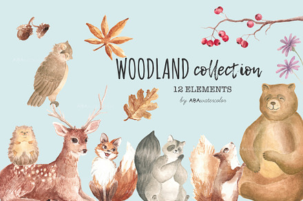 Woodland Animal, Woodland Collection