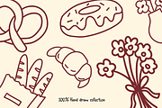 Cafe Doodle Illustration, a Food Illustration by HunEyy (Thumbnail 4 of 7)