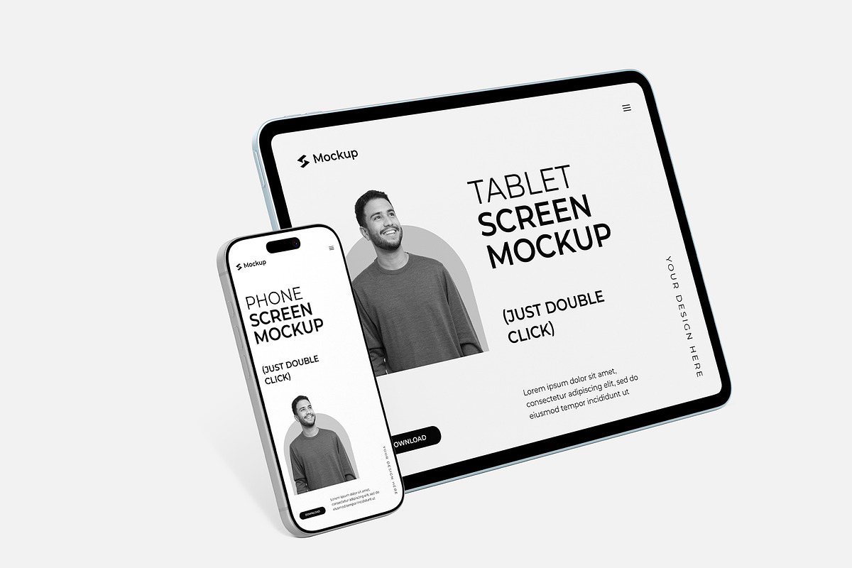 Tablet Device Mockup Collection, an iPad Mockup by graphypix (Photo 5 of 14)