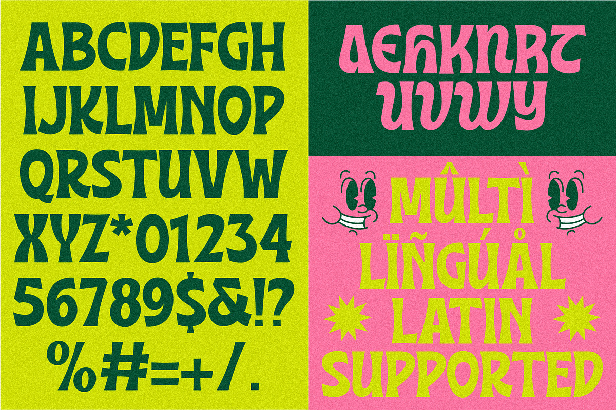 Kletvk - Curved Display Retro, a Sans Serif Font by Invasi Studio (Photo 10 of 10)
