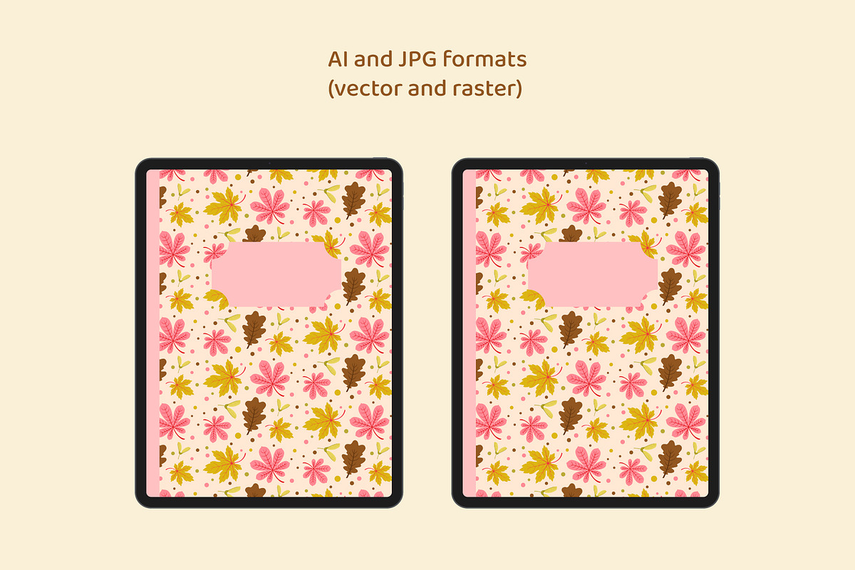 20 Unique Fall Notebook Covers, a Templates & Theme by Digitaliya (Photo 4 of 5)