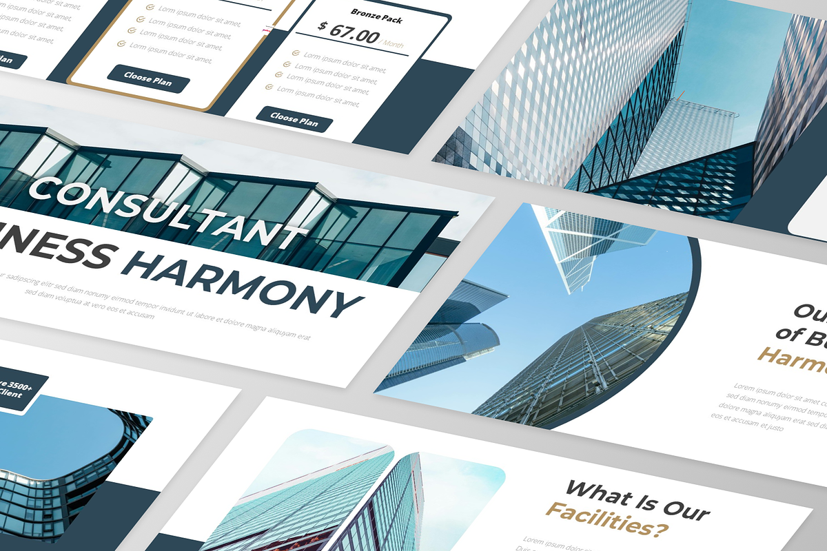 Harmony - Business Consultant, a Presentation Template by GraphauseProject (Photo 5 of 6)