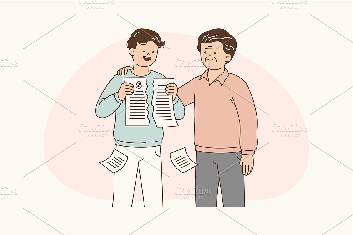 Breaking the Debt Trap Illustration, an Object Graphic by Jump Studio (Photo 6 of 12)
