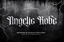 Angelic Robe - Blackletter Font