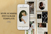 Hype Summer Instagram | Canva & PSD, a Social Media Template by Azruca (Thumbnail 1 of 18)