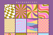 70s Retro Groovy gallery, posters, an Object Graphic by Sofico (Thumbnail 14 of 16)