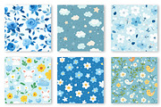 Baby Boy Digital Paper, an Illustration by SinaCreation (Thumbnail 3 of 5)