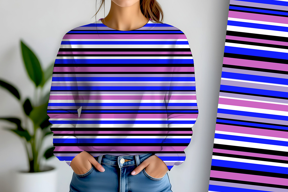Purple Seamless Repeat Fashion, a Pattern Graphic by Sharon Schwalbe (Photo 3 of 6)
