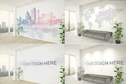 Office Wall Decoration Mockup Set, a Print Template by McLittle Stock (Thumbnail 10 of 10)