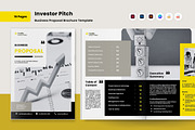 Investor Pitch Business Proposal, a Brochure Template by twinstd (Thumbnail 1 of 6)