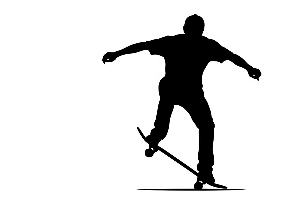 skateboard trick silhouettes showcas, an Illustration by Amazin_art (Photo 17 of 31)