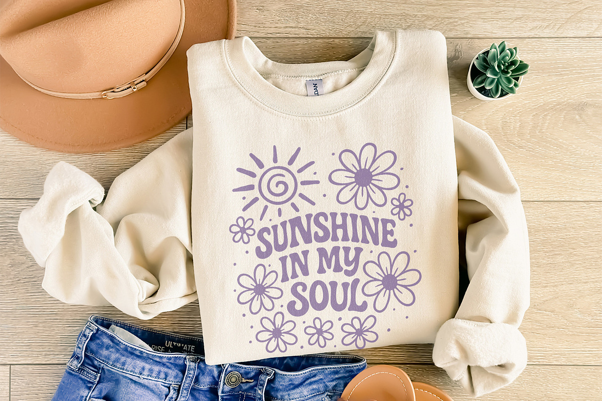 Sunshine In My Soul PNG, Retro, an Illustration by SharpMarketplace (Photo 8 of 9)
