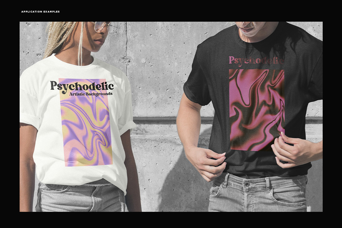 Psychodelic Artistic Backgrounds, a Background Graphic by MDG (Photo 5 of 10)