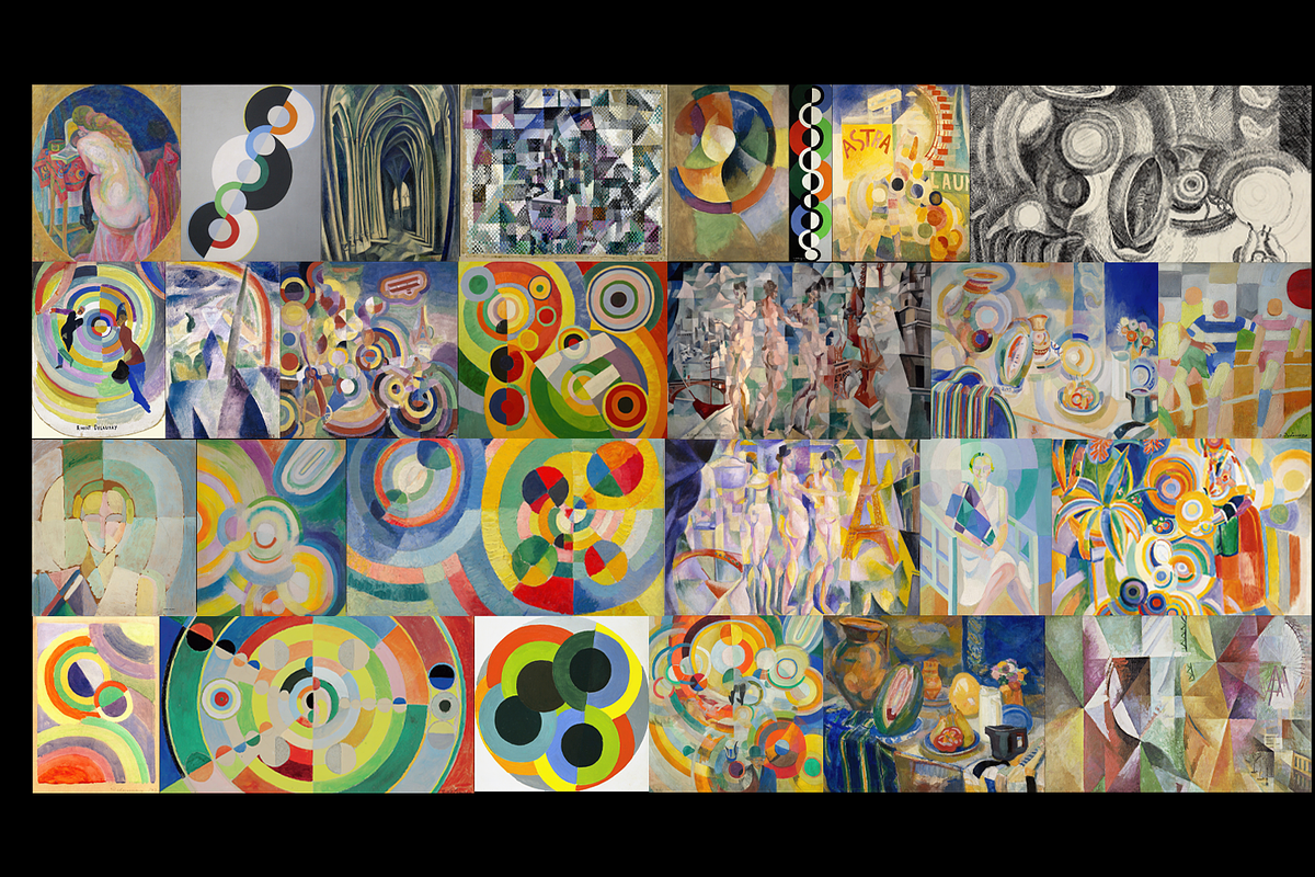 Robert Delaunay - Rare Prints, a Person Illustration by Digital Museum (Photo 5 of 7)