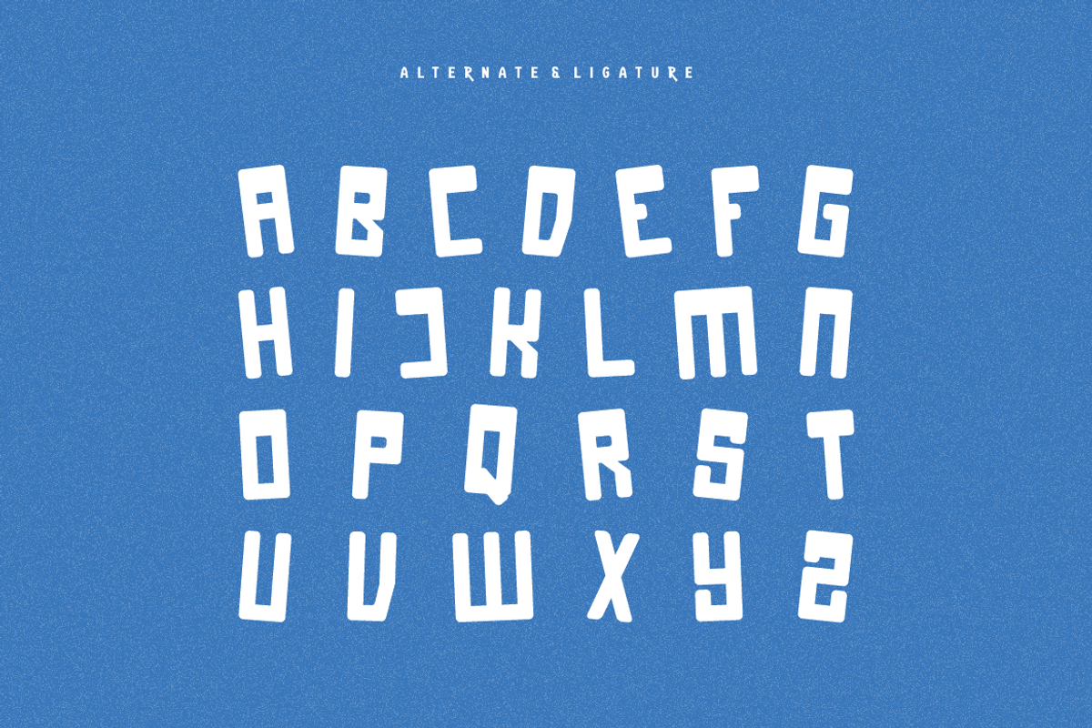 Zagudas - Kids Font, a Sans Serif Font by QR Design Studio (Photo 3 of 7)