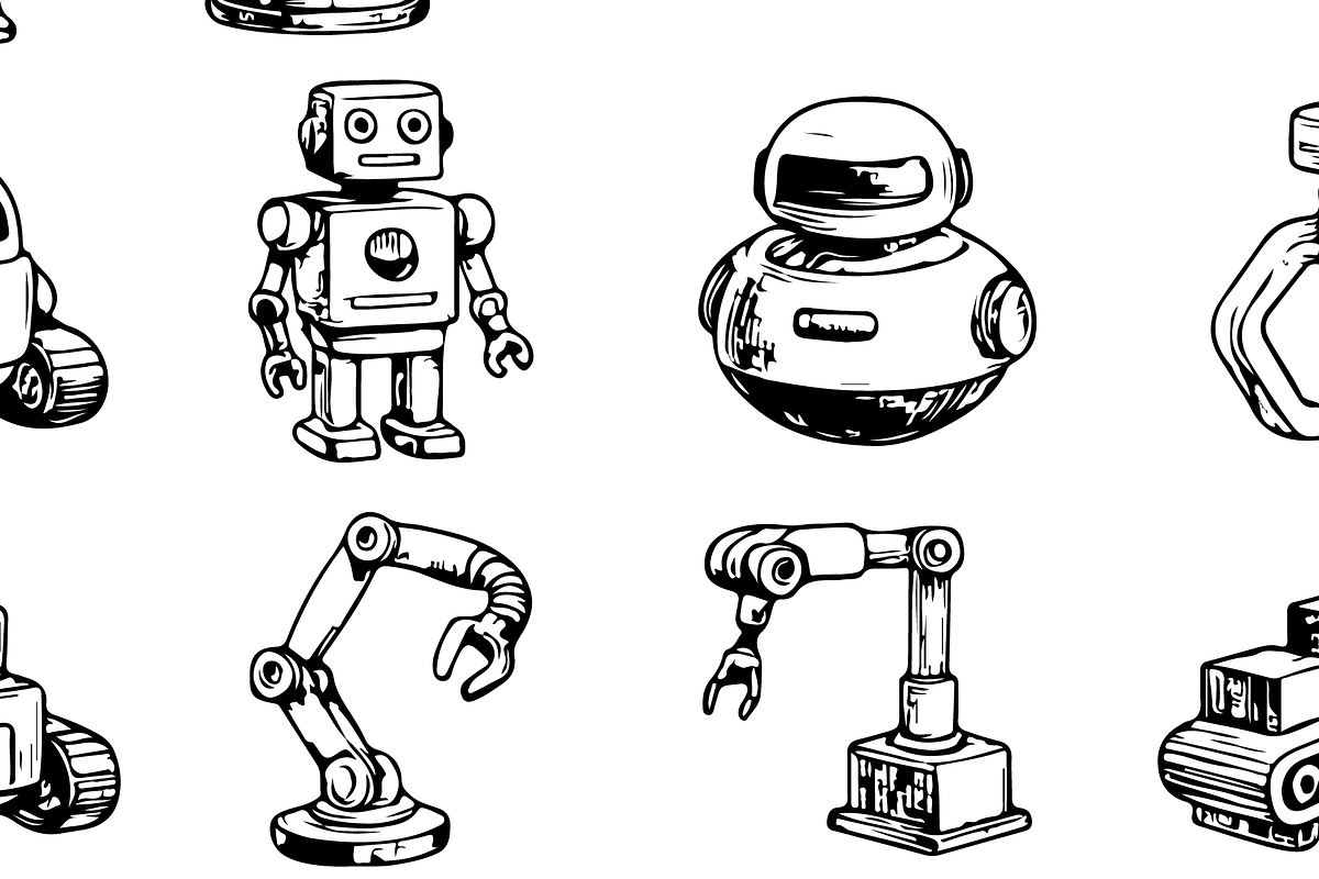 Robotics Automation Set, an Object Graphic by RT Studio (Photo 4 of 4)