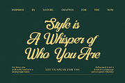 Ambriana Script Font, a Script Font by Graphicxell (Thumbnail 3 of 8)