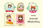 The cute critter girls, a Background Graphic by Lunoceros (Thumbnail 7 of 7)