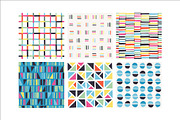 Color geometric seamless patterns, a Pattern Graphic by Magnia (Thumbnail 6 of 9)