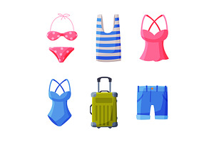 Travel and Vacation Symbol and, an Object Illustration by TopVectors