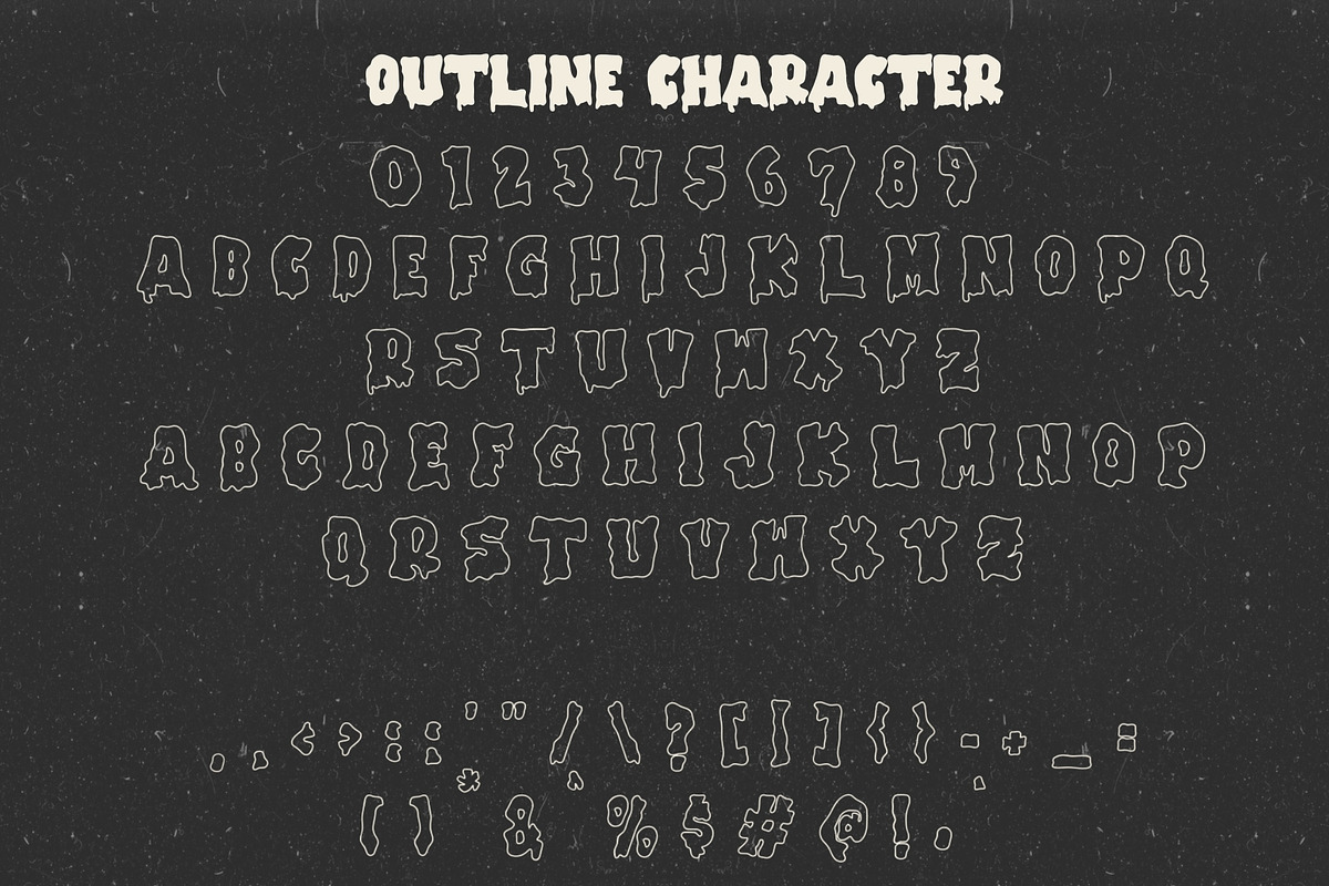 SpookInk - Halloween Font, a Font by Arendxstudio (Photo 8 of 10)
