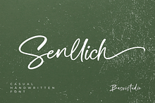 Senllich Handwritten Font