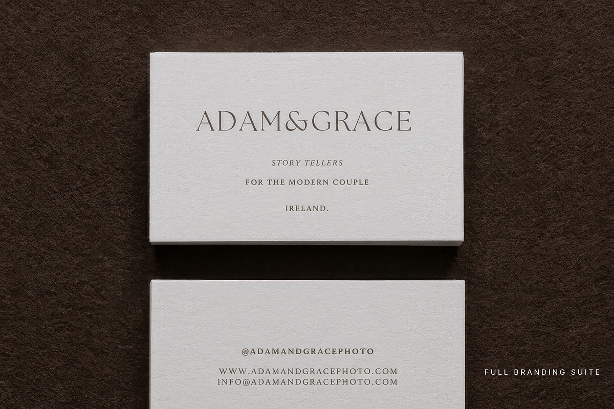 Wedding Photography Branding Kit, a Marketing Template by Adam and Grace (Photo 16 of 16)