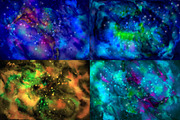 GALAXYwatercolor cosmic background, an Illustration by Mandarinkas art (Thumbnail 5 of 8)
