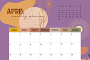 Feminine Boho Style 2024 Calendar, a Design Template by The Lone Crowd (Thumbnail 4 of 7)
