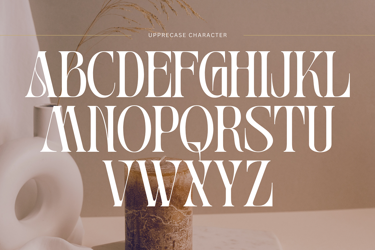 Moshra Aesthetic - Modern Logo Font, a Serif Font by Nirmana Visual (Photo 7 of 10)