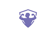 20 Logo Fitness Gym Templates Bundle, a Branding & Logo Template by Friendesigns (Thumbnail 13 of 21)