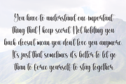 Chubby | Script Font, a Handwritten Font by Scratchones (Thumbnail 6 of 9)
